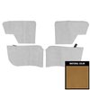 68AR43 Rear Arm Rest Covers for 1970 Chevrolet Chevelle,/Cutlass Convertible 67 Gold - image 1