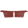 68BDN30V-P Rear Door Panels for 1968 Chevrolet Impala Custom Convertible Pre-Assembled Red - image 1