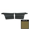68BDN46V-P Rear Door Panels for 1968 Impala Custom Convertible Pre-Assembled Ivy Gold - image 1
