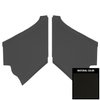 68CHB100B Perforated Earmuff Boards for 1968-1972 Chevrolet El Camino Black - image 1