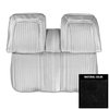 68CS10B-1 Front Bench Seat Cover for 1968 Oldsmobile Cutlass Supreme Black - image 1