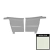 68DD28V-P Rear Door Panels for 1968 Camaro Convertible Deluxe Pre-Assembled Pearl - image 1