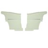 68DD37C-P Rear Door Panels for 1969 Chevrolet Camaro Hardtop Deluxe Pre-Assembled White - image 1
