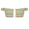 68DD46V Rear Door Panels for 1968 Chevrolet Camaro Convertible Deluxe Ivy Gold - image 1
