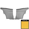 68DD99C-P Rear Door Panels for 1969 Chevrolet Camaro Hardtop Deluxe Pre-Assembled Yellow - image 1