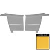 68DD99V-P Rear Door Panels for 1969 Camaro Convertible Deluxe Pre-Assembled Yellow - image 1