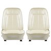 68ES28U-P Front Bucket Seats for 1968 Pontiac Firebird Pre-Assembled Pearl