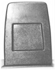 Plastic Bucket Seat Back Panel 1968-70 Camaro/Firebird - image 1