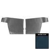 68HD16V Rear Door Panels for 1969 Pontiac Firebird Convertible Deluxe Dark Blue - image 1