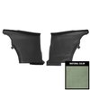 68HD24C-P Rear Door Panels for 1969 Firebird Hardtop Deluxe Pre-Assembled Dark Green - image 1