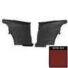 68HD30C-P Rear Door Panels for 1968-1969 Pontiac Firebird Hardtop Deluxe Pre-Assembled Red - image 1