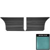 68KDH819C Rear Door Panels for 1968 Dodge Coronet Hardtop 2-Tone Blue - image 1
