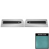 68KDV821 Front Door Panels for 1968 Plymouth Belvedere/Roadrunner Deluxe 2 Tone Blue - image 1