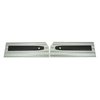 68KDV829 Front Door Panels for 1968 Plymouth Belvedere/Roadrunner Deluxe Silver & Black - image 1