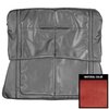 68KSD805V Rear Bench Seat Cover for 1968 Dodge Dart GT/GTS Convertible Metallic Red & Maroon - image 1