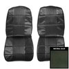 68KSH731U Front Bucket Seat Covers for 1968 Dodge Coronet 500 Dark Metallic Green - image 1