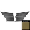 68XD46C-P Rear Door Panels for 1968 Chevrolet Nova/SS Sedan Custom Pre-Assembled Ivy Gold - image 1