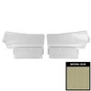 69AD27V Rear Door Panels for 1969 Chevrolet Chevelle, Convertible Platinum Edition Parchment - image 1