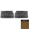 69AD36-P Pre-Assembled Front Door Panels for 1969 Chevelle, Platinum Edition Saddle - image 1