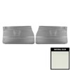 69AD37 Front Door Panels for 1969 Chevrolet Chevelle, Platinum Edition White - image 1