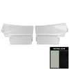 69AD37V Rear Door Panels for 1969 Chevrolet Chevelle, Convertible Platinum Edition White - image 1
