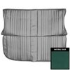 69AS4D04C Rear Bench Seat Cover for 1969 Chevrolet Chevelle, 4-Door Hardtop Dark Aqua - image 1