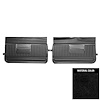 Front Door Panels for 1969 Chevrolet Impala/SS [Black] - image 1