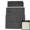 69BH101R Ribbed Headliner for 1969 Chevrolet Impala Hardtop Standard White - image 1