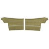69CD06V-P Rear Door Panels for 1969 Cutlass Holiday/"S" Convertible Pre-Assembled Mustard Gold - image 1