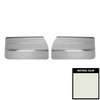 69CD37-P Front Door Panels for 1969 Oldsmobile Cutlass Holiday/"S" Pre-Assembled White/Black - image 1