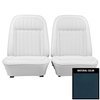 69DS16US-P Pre-Assembled Front Bucket Seats for 1969 Chevrolet Camaro Deluxe Dark Blue - image 1