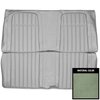 69DS24FS Fold Down Rear Bench Seat Cover for 1969 Chevrolet Camaro Deluxe Dark Metallic Green - image 1