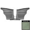 69FD24C-P Rear Door Panels for 1969 Camaro Hardtop Pre-Assembled Platinum Standard Dark Green - image 1