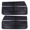 69GDLC10-P Front Door Panels for 1969 Pontiac LeMans Custom Pre-Assembled Black - image 1