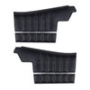 69GDLC10V-P Rear Door Panels for 1969 Pontiac LeMans Convertible Custom Pre-Assembled Black - image 1
