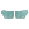 69GDLC12V Rear Door Panels for 1969 Pontiac Lemans Custom Convertible Light Blue - image 1