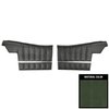 69GDLC24V-P Rear Door Panels for 1969 Pontiac LeMans Covertible Custom Pre-Assembled Dark Green - image 1