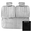 69GSLC10B Front Bench Seat Cover for 1969 Pontiac LeMans Custom Black - image 1