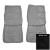69KSA10U-L Leather Front Bucket Seat Covers for 1969 Dodge Charger/Daytona Black - image 1