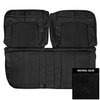 69KSH10B-5 Front Bench Seat Cover for 1969 Dodge Coronet 500/RT/Superbee Black - image 1