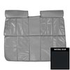 69QSD18V Rear Bench Seat Cover for 1969 Cadillac Deville Convertible Navy Blue - image 1