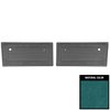 69TD52P Front Door Panels for 1969 Chevrolet Truck Pre Assembled Dark Aqua - image 1