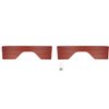 69TDB30C Rear Panels for 1969-72 Chevrolet Blazer Red - image 1