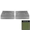 70AD19 Front Door Panels for 1971 Chevrolet Chevelle, Platinum Edition Jade - image 1