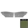 70AD19C Rear Door Panels for 1971 Chevrolet Chevelle, Hardtop Platinum Edition Jade Green - image 1