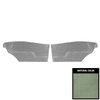 70AD24C Rear Door Panels for 1970 Chevelle, Hardtop Platinum Edition Dark Metallic Green - image 1