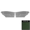70AD25C Rear Door Panels for 1972Chevrolet Chevelle, Hardtop Platinum Edition Dark Green - image 1