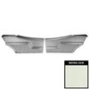 70AD28C-P Rear Door Panels for 1970 Chevelle, Hardtop Platinum Pre-Assembled Pearl - image 1