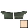 70AD28V-P Pre-Assembled Rear Door Panels for 1970 Chevelle, Convertible Platinum Pearl - image 1