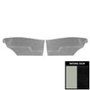 70AD37C Rear Door Panels for 1972 Chevrolet Chevelle, Hardtop Platinum Edition White - image 1